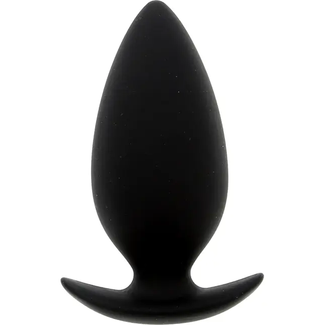 Чёрная анальная пробка BOOTYFUL ANAL PLUG MEDIUM BLACK - 9,8 см - Bootyful