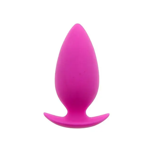 Розовая анальная втулка BOOTYFUL ANAL PLUG MEDIUM PINK - 9,8 см - Bootyful