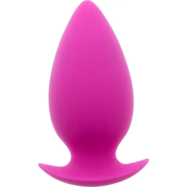 Большая розовая анальная пробка BOOTYFUL ANAL PLUG LARGE PINK - 10 см - Bootyful