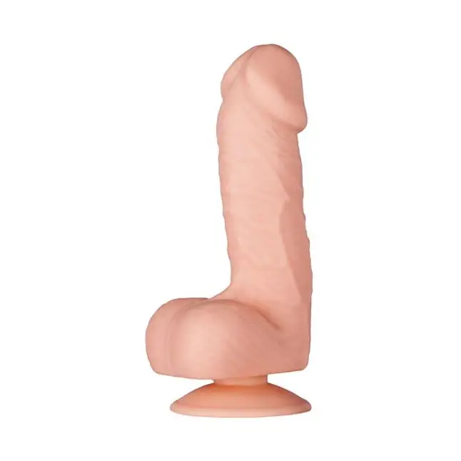 Силиконовый фаллоимитатор на присоске PURRFECT SILICONE DELUXE DONG 7INCH - 18 см - Purrfect Silicone