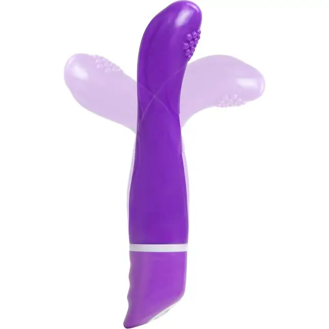 Фиолетовый вибратор Neon Nites - 21,6 см - Neon Luv Touch. Фотография 2.