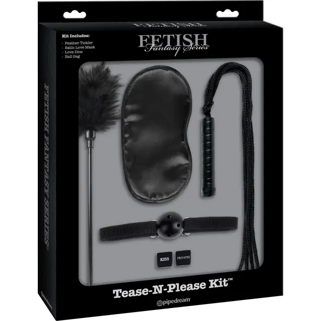 Набор для интимных удовольствий Tease-N-Please Kit - Fetish Fantasy Limited Edition