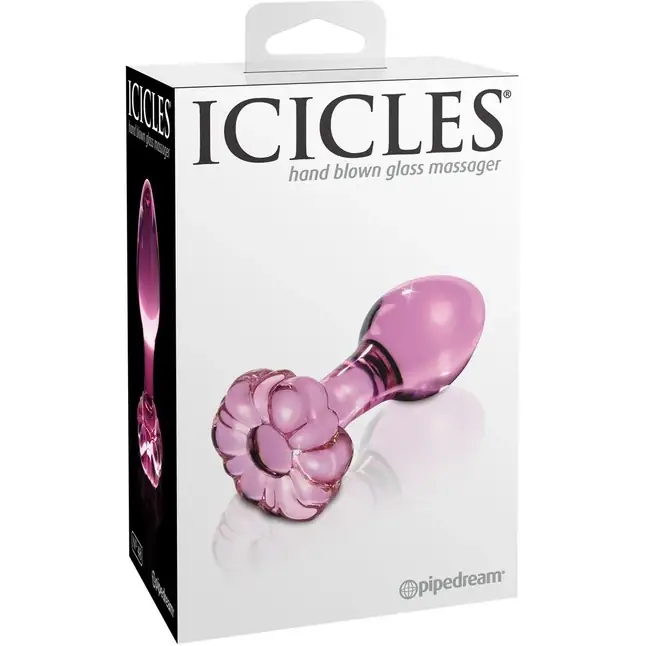 Анальный стимулятор-пробка Icicles № 48 - 8,9 см - Icicles. Фотография 5.