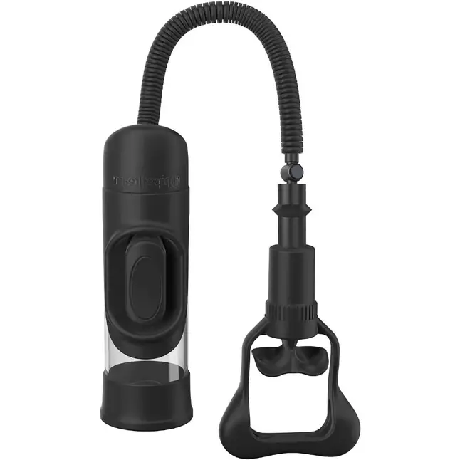 Вакуумная помпа с вибрацией Perfect Touch Vibrating Penis Pump - Pump Worx. Фотография 2.