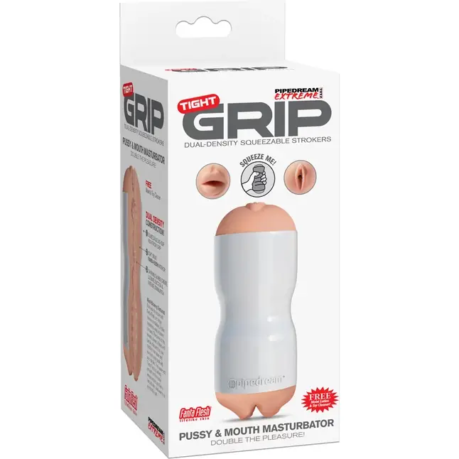Мастурбатор вагина-ротик Pipedream Extreme Toyz Tight Grip Pussy Mouth - Pipedream Extreme Toyz. Фотография 5.
