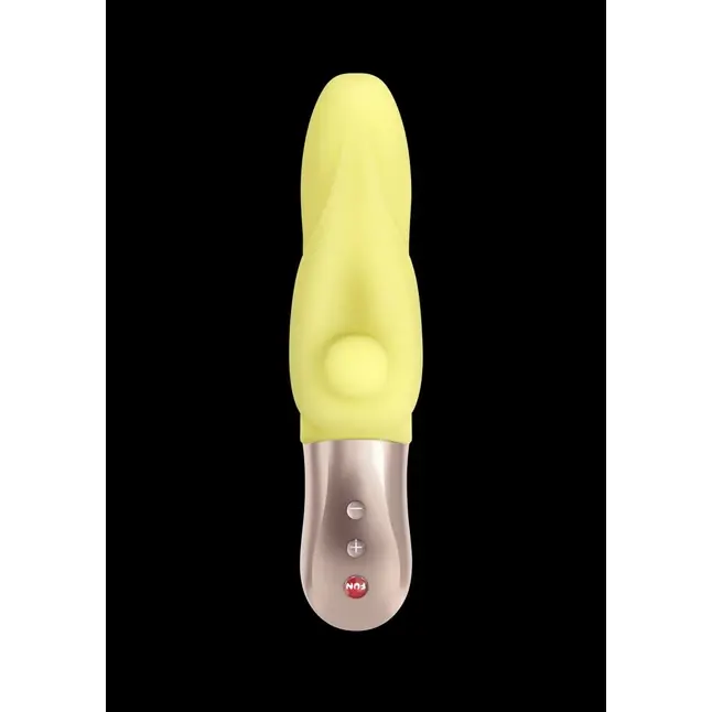 Жёлтый мини-вибратор CAYONA - 16 см