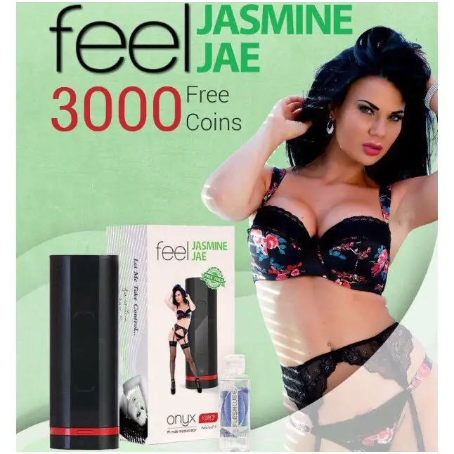 Мастурбатор для секса на расстоянии ONYX TELEDILDONIC MASTURBATOR JASMINE JAE