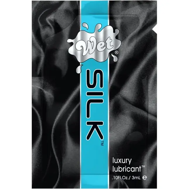 Гибридный водно-силиконовый лубрикант Wet Silk - 3 мл - Wet Silk
