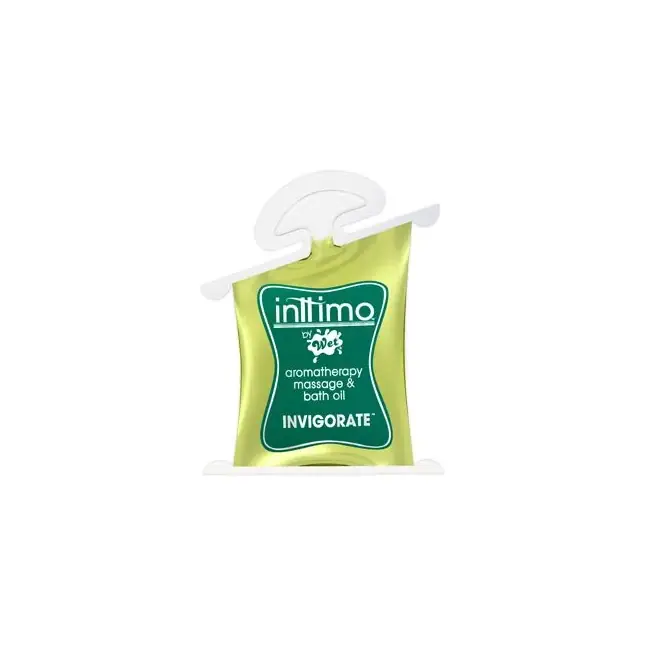 Масло для массажа Inttimo Invigorate с ароматом эвкалипта и лимона - 10 мл - Inttimo by Wet