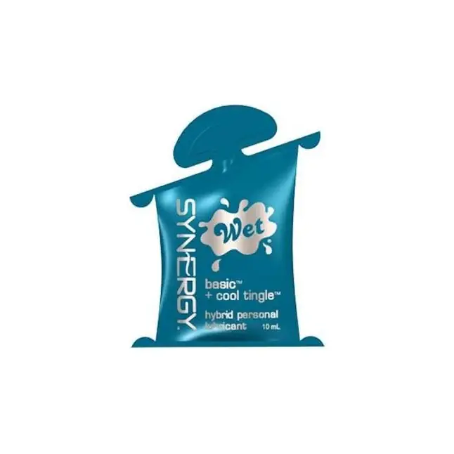 Гибридный лубрикант с охлаждающим эффектом Wet Synergy Cool Tingle - 10 мл - Wet Synergy