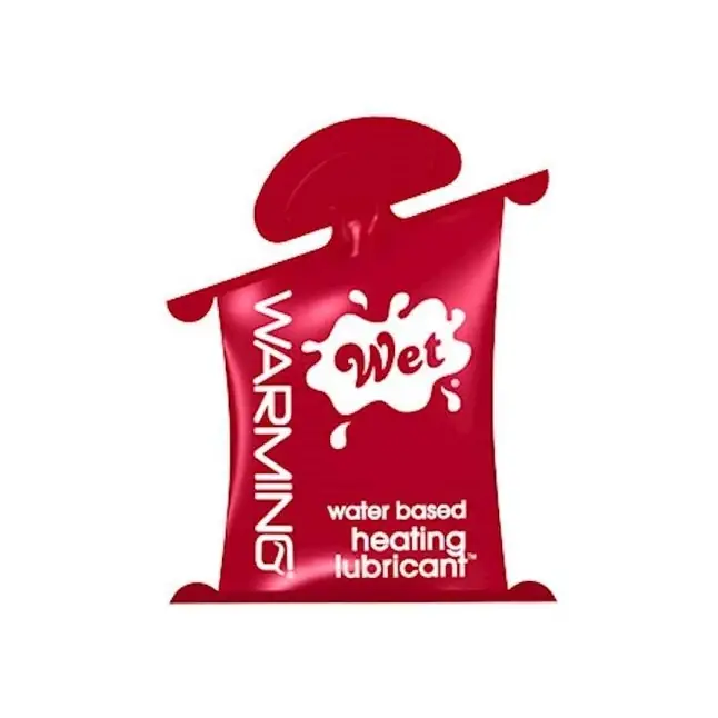 Разогревающий лубрикант Wet Warming Gel Lubricant - 10 мл - Wet Warming
