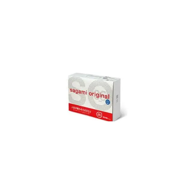 Ультратонкие презервативы Sagami Original 0.02 - 36 шт - Sagami Original