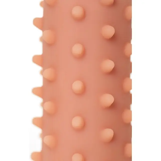Насадка на фаллос с шипами и бугорками Extreme Sleeve 003 M-size - 14,7 см. Фотография 6.
