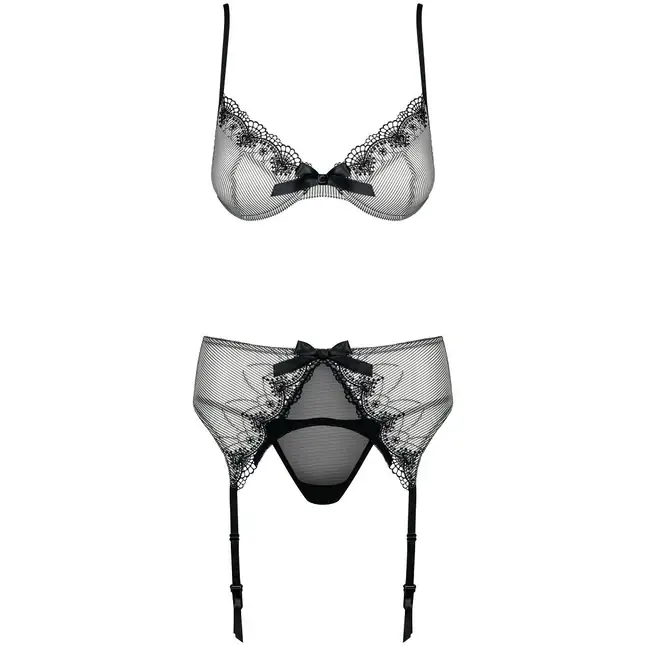 Комплект в тонкую полоску Greyla - Sexy. Фотография 3.