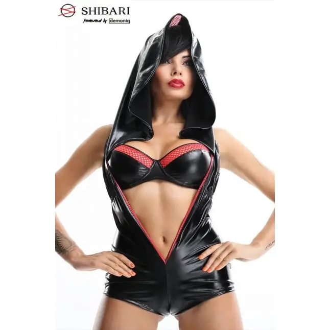Комбинезон с бра Hoshi в комплекте с веревками для связывания - Shibari сollection. Фотография 4.