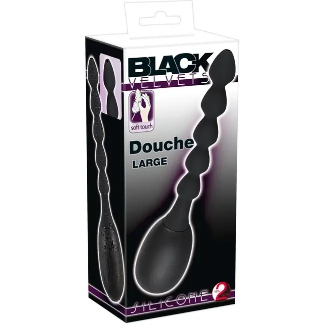 Анальный душ-стимулятор Black Velvets - You2Toys. Фотография 3.