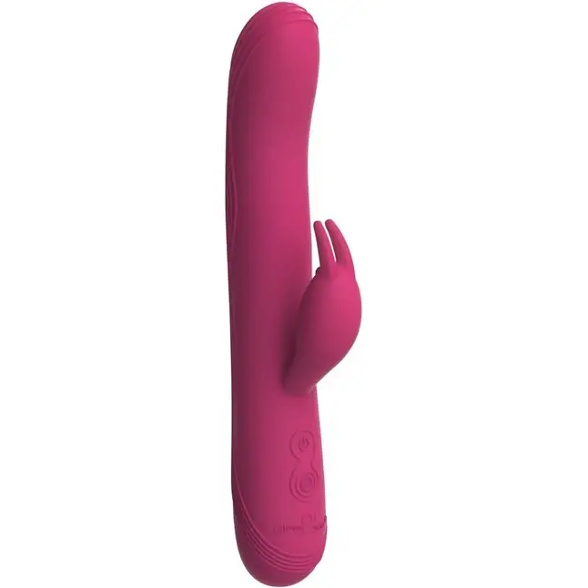 Розовый вибратор Coniglio - 22,5 см - Close2you