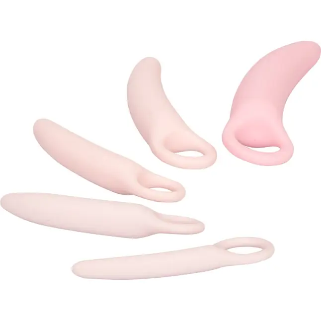 Набор из 5 диляторов разного размера Silicone Dilator Kit 5-Piece Set - Inspire. Фотография 4.