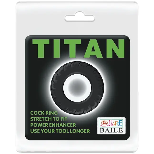 Эреционное кольцо в форме автомобильной шины Titan. Фотография 5.