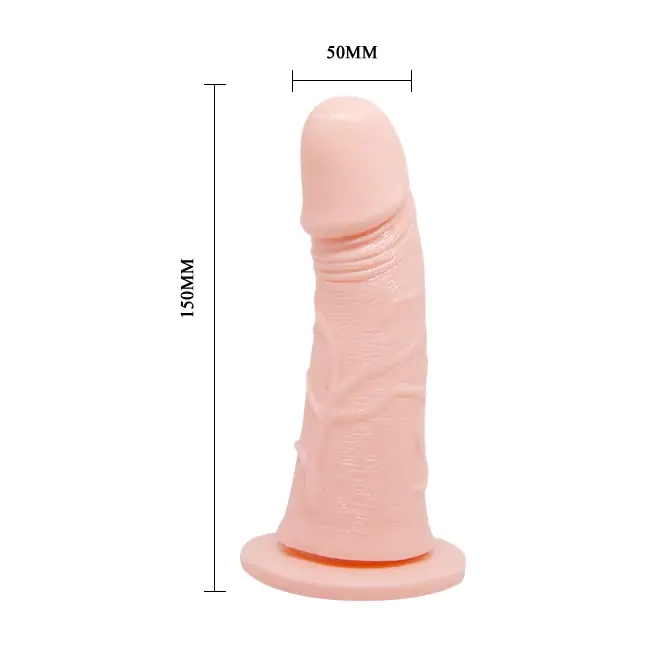 Реалистичный полый фаллоимитатор на трусиках Ultra Passionate Harness - 15 см. Фотография 6.