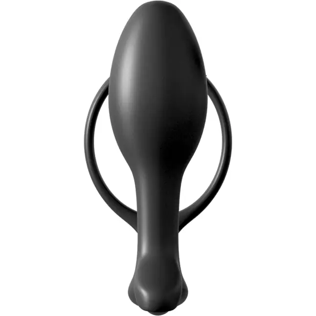 Анальная пробка с эрекционным кольцом Ass-Gasm Cockring Beginners Plug - Anal Fantasy Collection. Фотография 6.