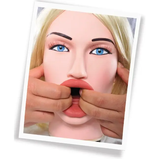 Мастурбатор-голова Hot Water Face Fucker! Blonde - Pipedream Extreme Toyz. Фотография 4.