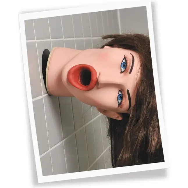 Мастурбатор-голова Hot Water Face Fucker! Brunette - Pipedream Extreme Toyz. Фотография 5.