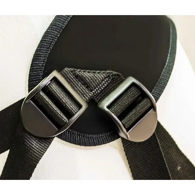 Страпон с 2 насадками и вибрацией UniStrap - 20 и 18 см - HARNESS UNI STRAP. Фотография 5.