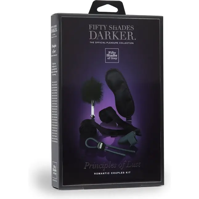 Набор для игр Principles of Lust Romantic Couples Kit - Fifty Shades Darker. Фотография 2.