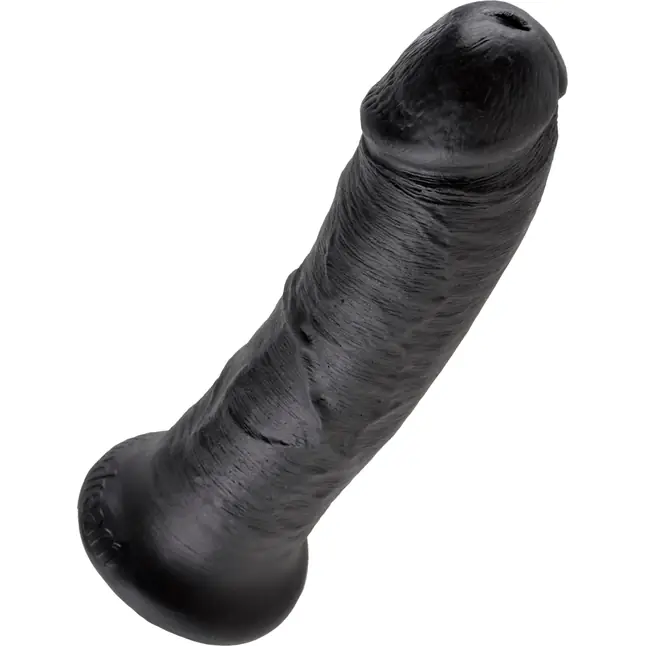 Чёрный фаллоимитатор 8 Cock - 20,3 см - King Cock. Фотография 2.