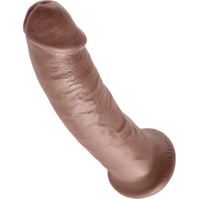 Коричневый фаллоимитатор 9 Cock - 22,9 см - King Cock. Фотография 7.