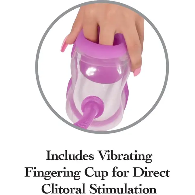 Помпа для клитора Perfect Touch Vibrating Pump - Fetish Fantasy Series. Фотография 2.