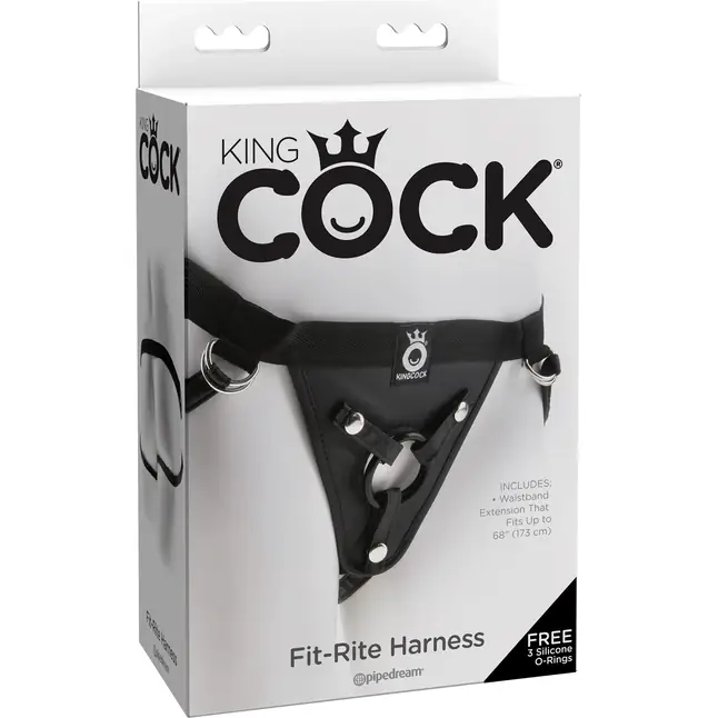 Трусики-крепление для фаллоимитатора Fit Rite Harness - King Cock. Фотография 6.