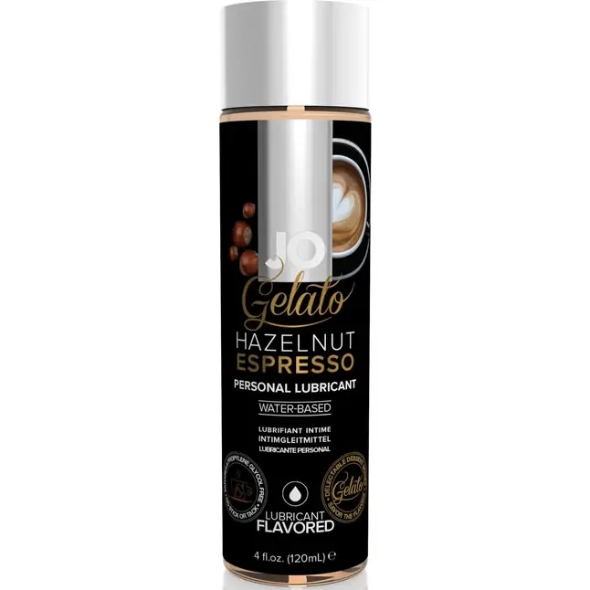 Лубрикант с ароматом орехового эспрессо JO GELATO HAZELNUT ESPRESSO - 120 мл - JO Gelato