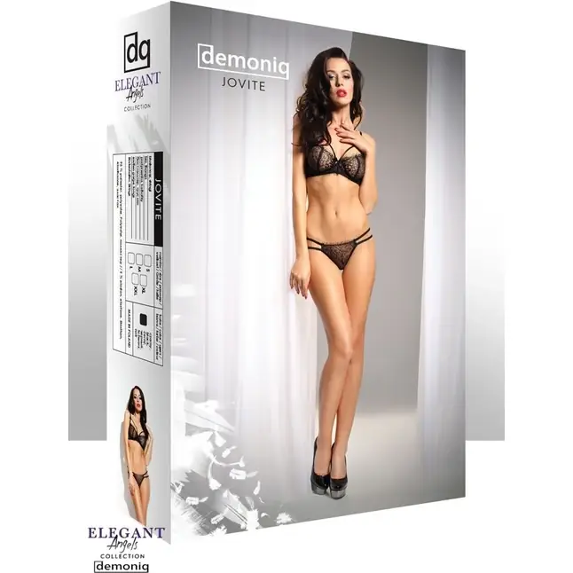 Комплект Jovite из кружева с ресничками - Elegant Angels collection. Фотография 4.