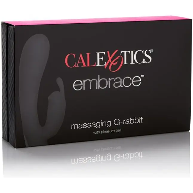 Розовый вибромассажер Embrace Massaging G-Rabbit - Entice. Фотография 4.