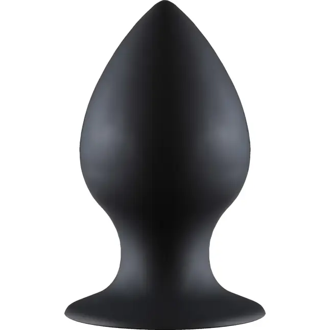 Чёрная анальная пробка Thick Anal Plug Small - 7,8 см - Back Door Collection Black Edition