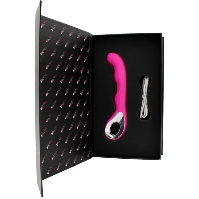 Роскошный вибростимулятор G-Spot для массажа G-точки - 20,5 см. Фотография 5.