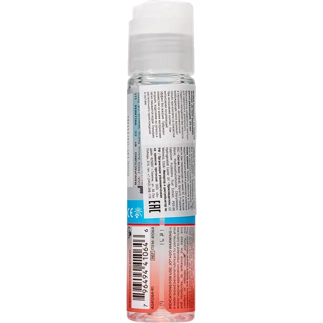 Возбуждающий лубрикант на водной основе JO Personal Lubricant H2O Warming - 30 мл - JO H2O Classic. Фотография 2.