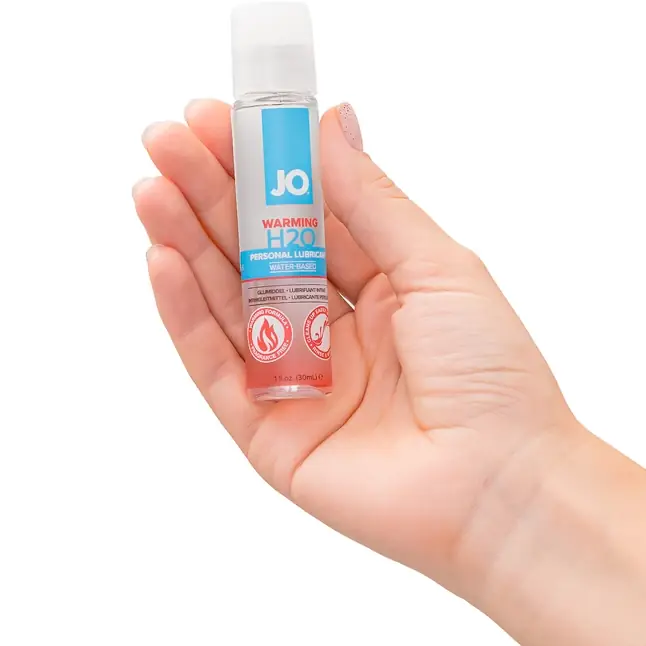 Возбуждающий лубрикант на водной основе JO Personal Lubricant H2O Warming - 30 мл - JO H2O Classic. Фотография 3.