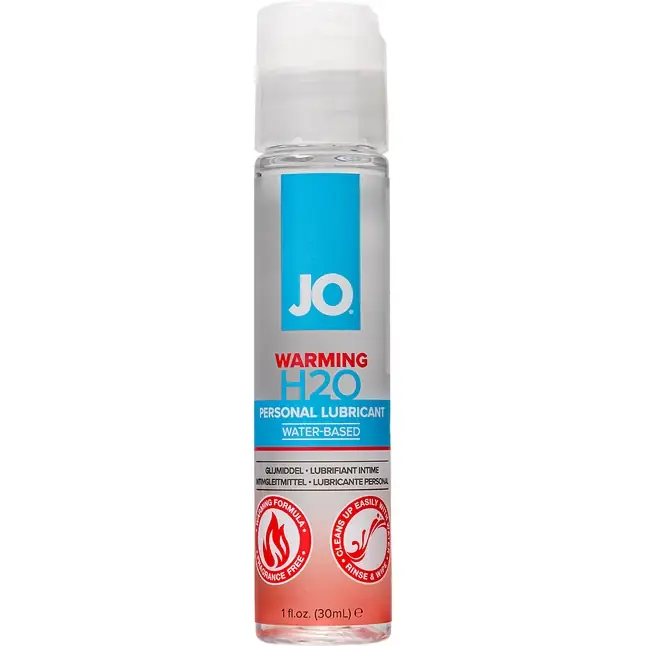 Возбуждающий лубрикант на водной основе JO Personal Lubricant H2O Warming - 30 мл - JO H2O Classic