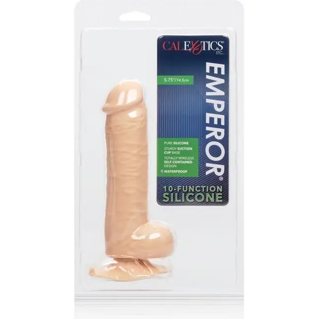 Вибратор-реалистик 10-Function Silicone Emperor - 18,4 см - Emperor Dongs. Фотография 2.