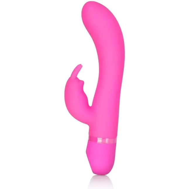 Вибромассажер Spellbound Bunny с загнутым кончиком - 17,8 см - Spellbound. Фотография 4.