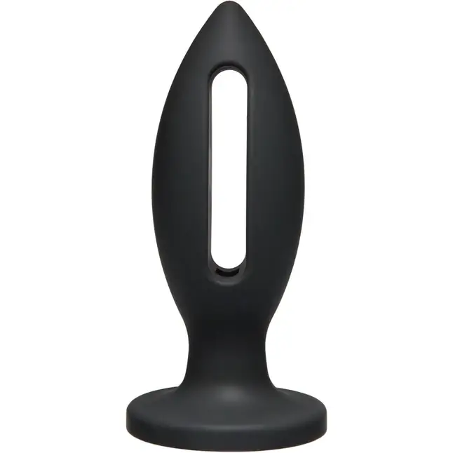 Чёрная анальная пробка Kink Wet Works Lube Luge Premium Silicone Plug 5 - 12,7 см - Kink