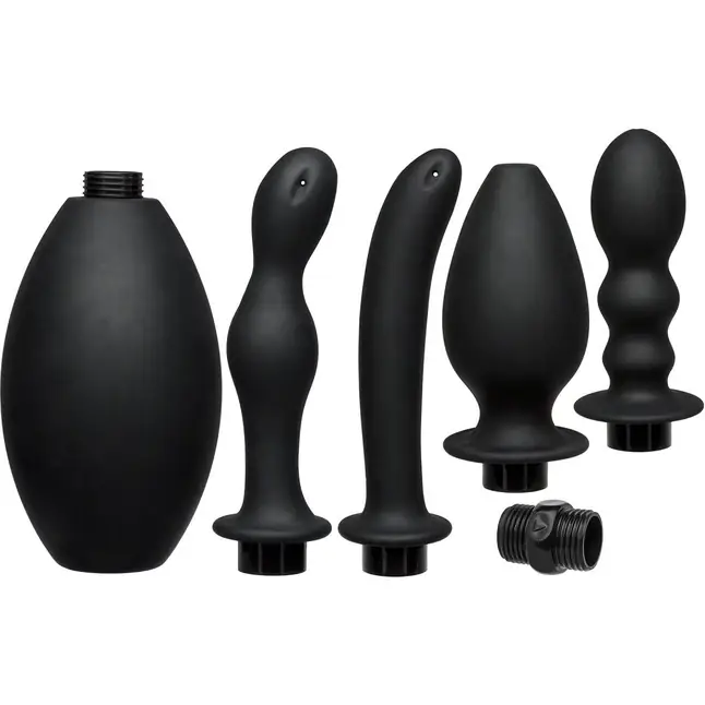 Набор для анального душа Kink Flow Full Flush Set - Kink