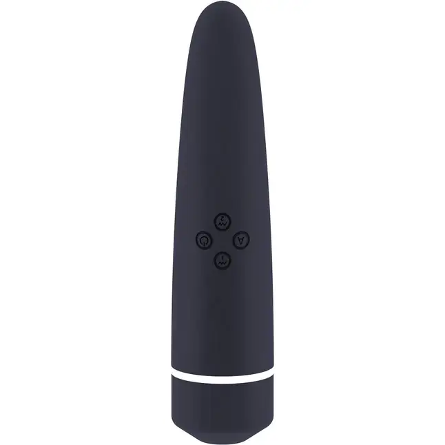Чёрный вакуумный клиторальный вибромассажер Personal vibrator HIKY - Hiky. Фотография 2.