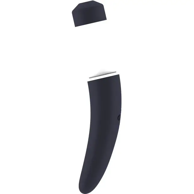 Чёрный вакуумный клиторальный вибромассажер Personal vibrator HIKY - Hiky. Фотография 6.