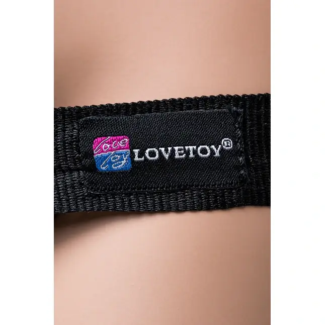 Насадка-фаллоимитатор на кожаных трусиках Harness Ultra Realistic 8 - 20 см - HARNESS CLASSIC COMFORT. Фотография 11.