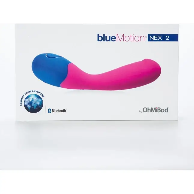 Хай-тек вибромассажёр со смарт-управлением BlueMotion App Controlled NEX 2 - 16,5 см. Фотография 3.
