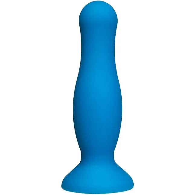 Голубая анальная пробка Mode 5 Anal Plug - 12,7 см - American POP!